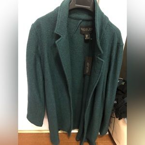 Rachel Zoe Wool Blend Overcoat